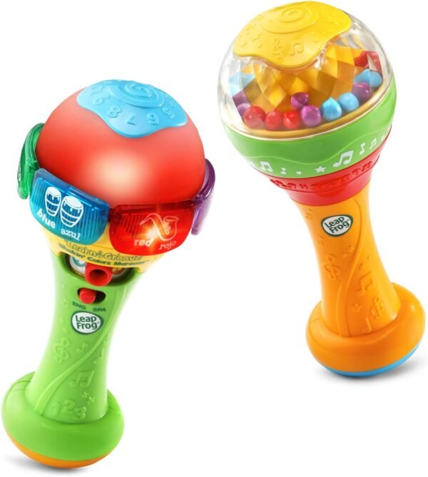 Leapfrog Learn & Groove Shakin' Colors Maracas - Includes Electronic and Non-Electronic Maracas, Parent'S Guide, Multicolor - Image 3