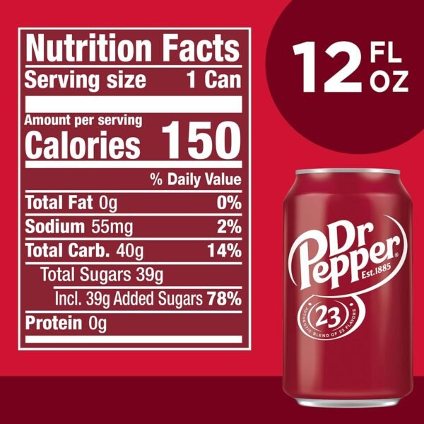 Soda, 12 Fl. Oz. Cans, 12 Pack (Pack of 2) - Image 17