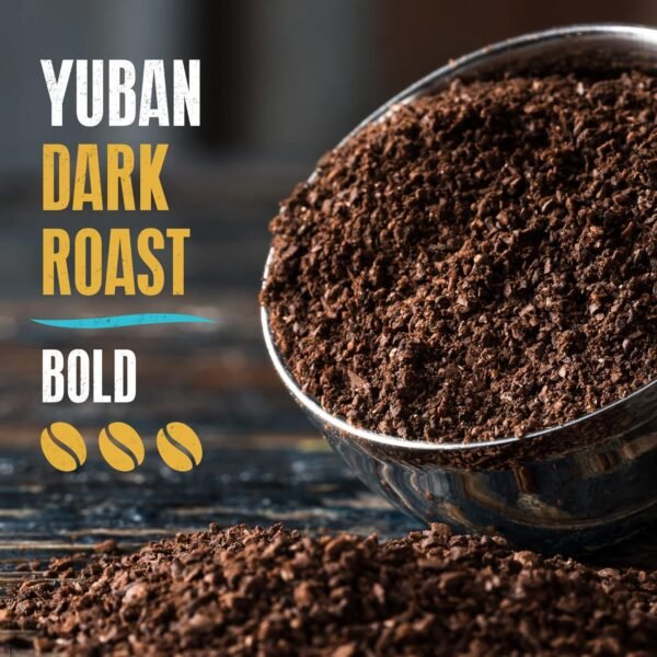 Bold Dark Roast Ground Coffee (25.3 Oz Canister) - Image 5