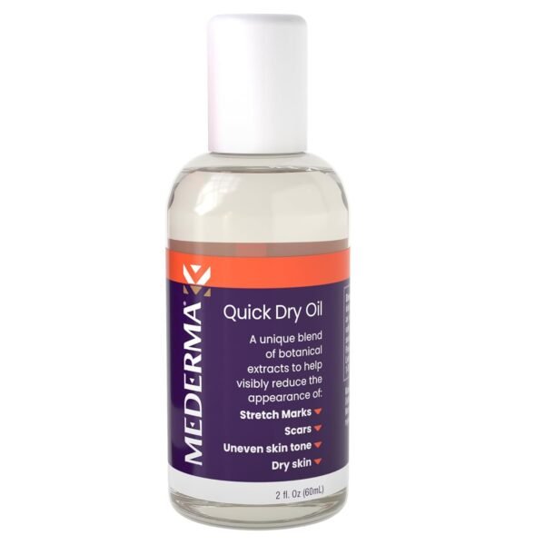 Quick Dry Oil, Scar and Stretch Mark Treatment, Helps to Improve the Appearance of Scars and Stretch Marks, with Natural Botanical Extracts, Paraben Free, Fast-Absorbing, 2.02Oz (60Ml) - Image 2